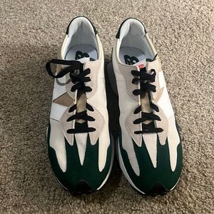 New Balance 327 size 13 Incense/Nightwatch Green